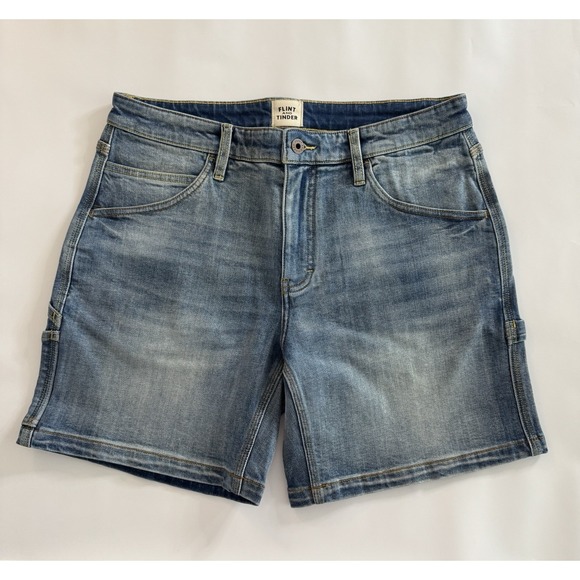 flint and tinder Other - Flint and Tinder Carpenter Shorts Mens Sz 31 Stonewash Denim Huckberry NWT